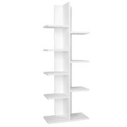 Libreria in legno "Tree" - 45 x 22 x 121 cm - Bianco