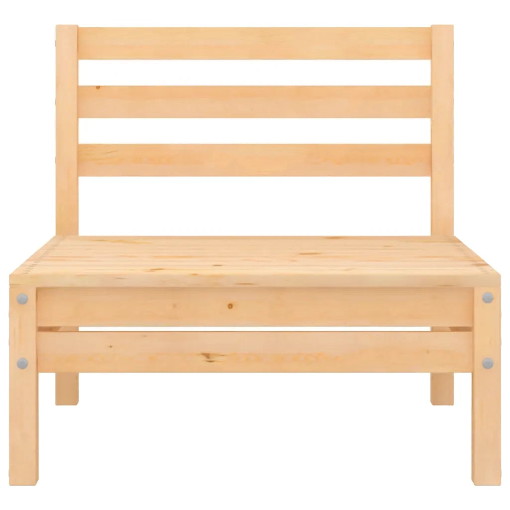 Set Divani da Giardino 6 pz in Legno Massello di Pino 3082552
