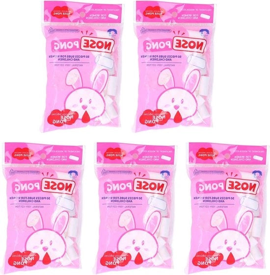 Fazzoletto di cotone per stangoncini del naso - Stop il sangue dal naso - Stangoncini per bambini da utilizzare in casa e all'aperto.