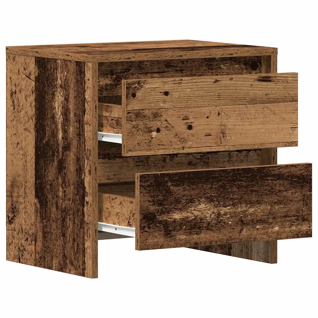 Armadio da Notte con cassetto Legno vecchio 45 x 34 x 44,5 cm 863353