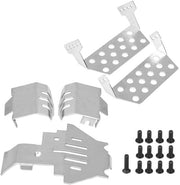 Piastra di Protezione in Acciaio Inossidabile - 5 Pezzi - Protezione - Duraturo - Facile da Installare - Adatto per 82056-4 - Piastra di Protezione del Chassis