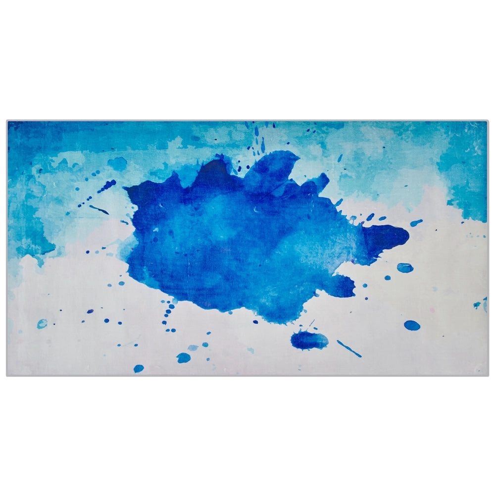 Tappeto tappetino Tessuto Multicolore 80 x 150 cm Splatter Stampa Astratta Moderna