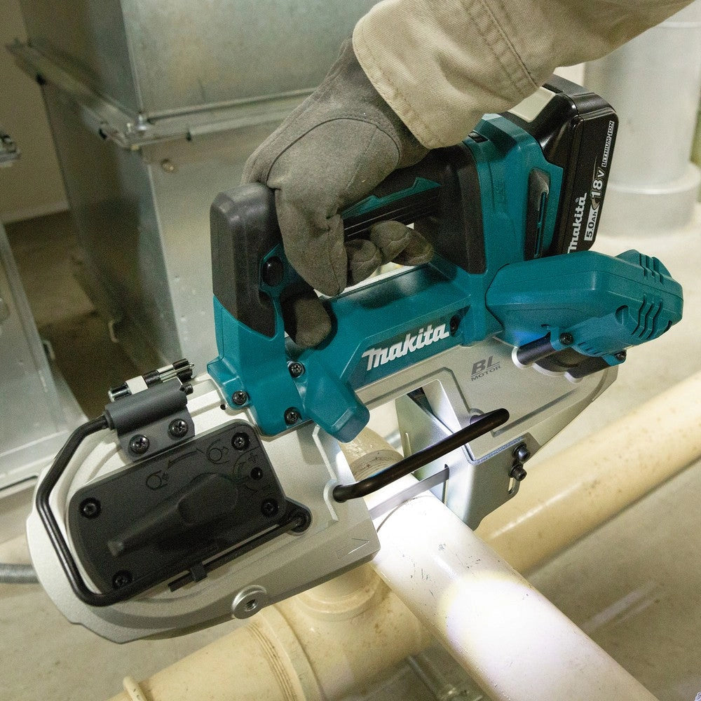 Segatrice a nastro a batteria Makita 18V brushless capacità 66x66mm naked - DPB183Z