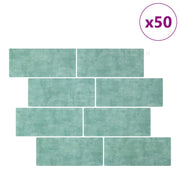 Piastrella subway 50 pz Grigio Verde 29 x 21 cm CFW3106851