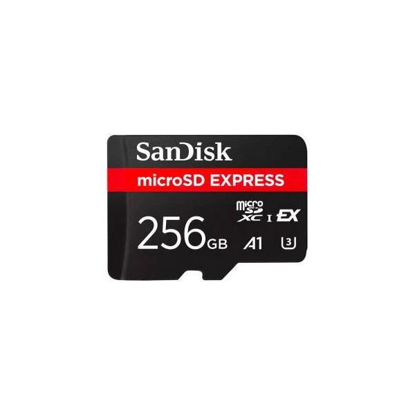 Sandisk express microsd 256gb a1 uhs-i e uhs-ii 210mb/s for switch2 - SDSQXFN-256G-GN4NN