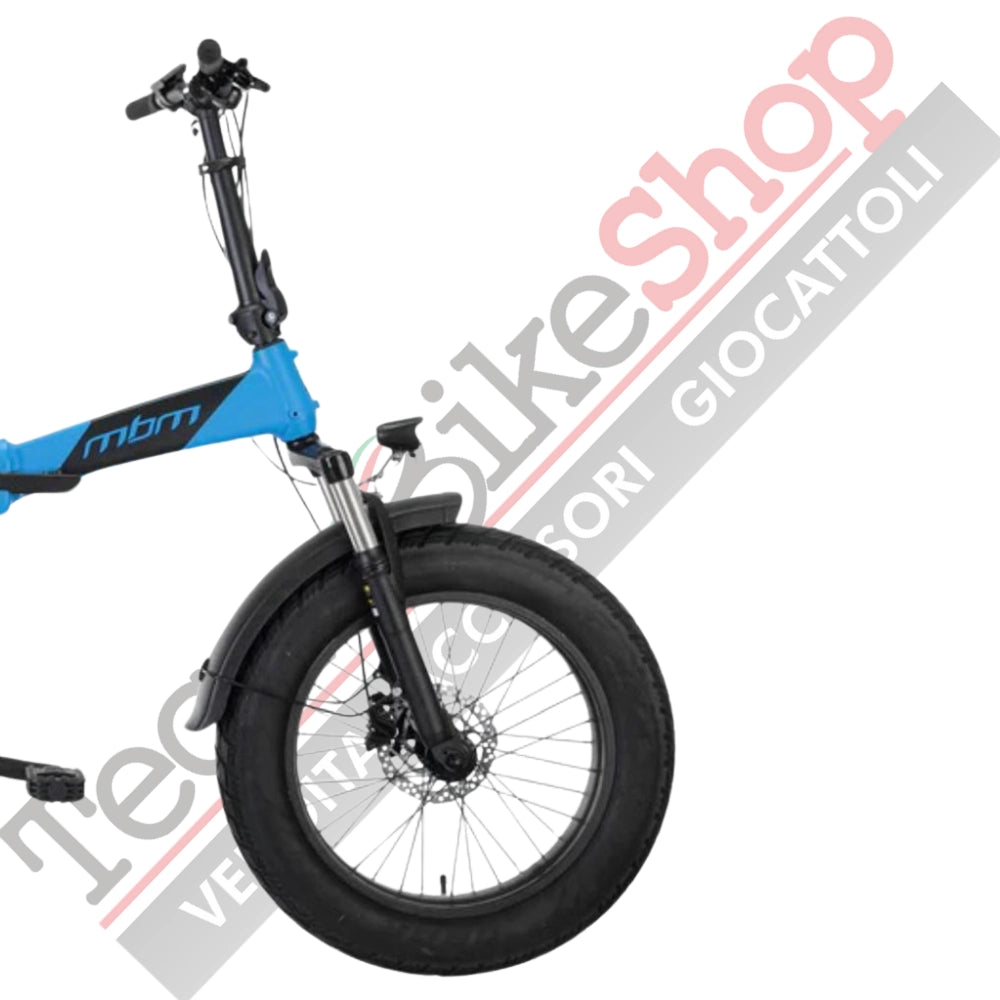 Bicicletta Elettrica A Pedalata Assistita MBM Phrike 20"-Blu