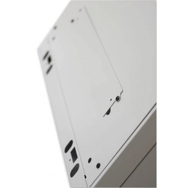 Armadio Rack 19'' a muro 20 unità sezione unica prof. 450mm Grigio