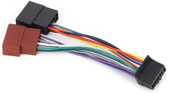Adattatore ISO per auto stereo - Kabelboom per radio - Adatto per modelli Pioneer dal 2003 in poi - Plug e Play - Facile da installare