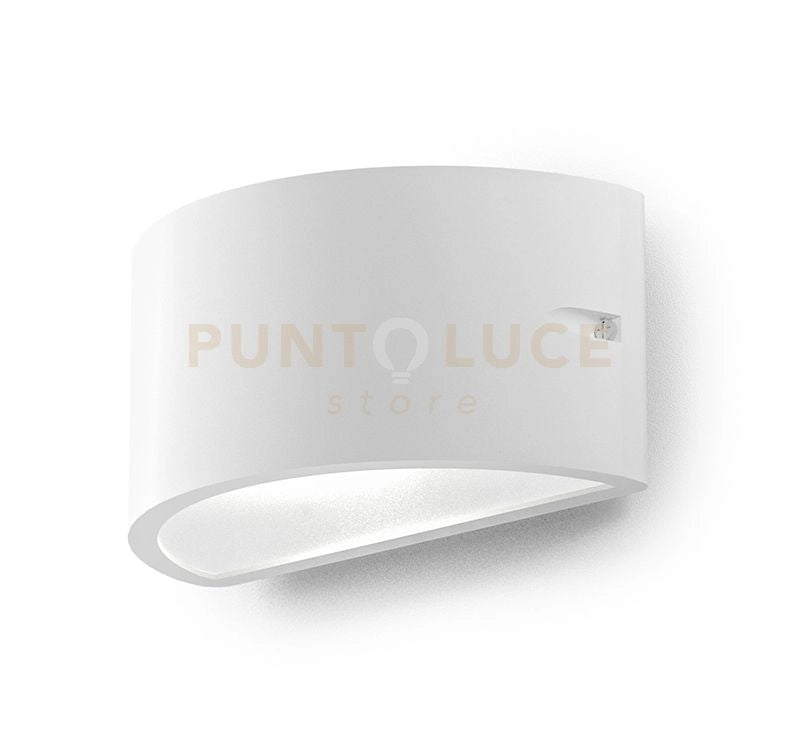 GES1050- APPLIQUE DOPPIA EMISSIONE 1 LUCE ATTACCO E27 COLORE GRIGIO ANTRACITE IN ALLUMINIO IP54