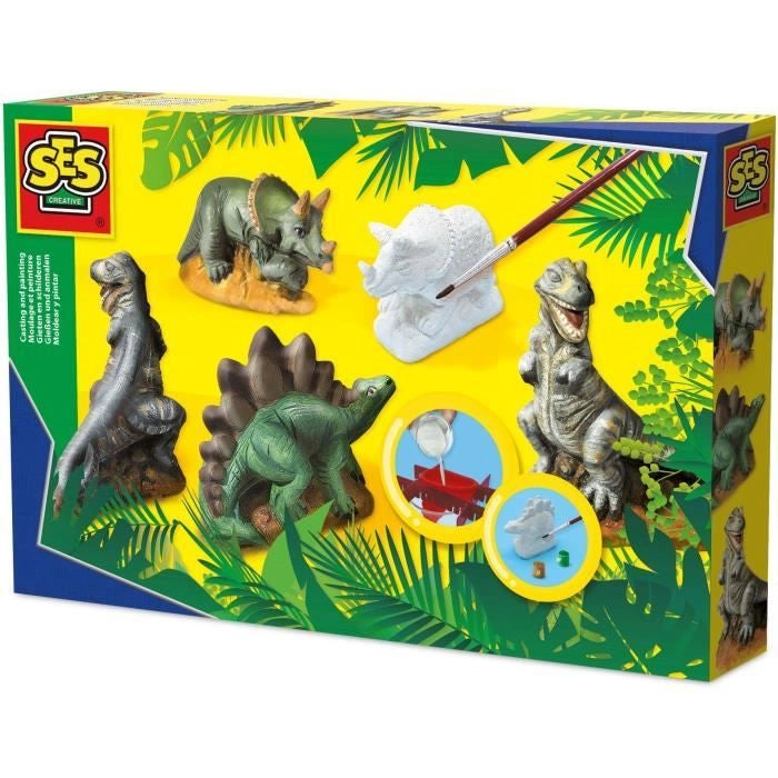 Modanatura e pittura - dinosauri