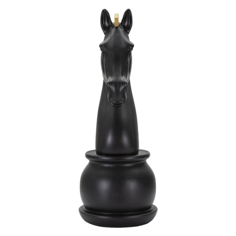 Cavallo Nero E Oro cm ø 18,5x50