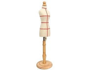 Manichino da Sartoria Flessibile - Abito da Donna - Legno di Quercia - Acciaio Inossidabile - Materiale di Alta Qualità - Eccellente Stabilità - Forma della Veste