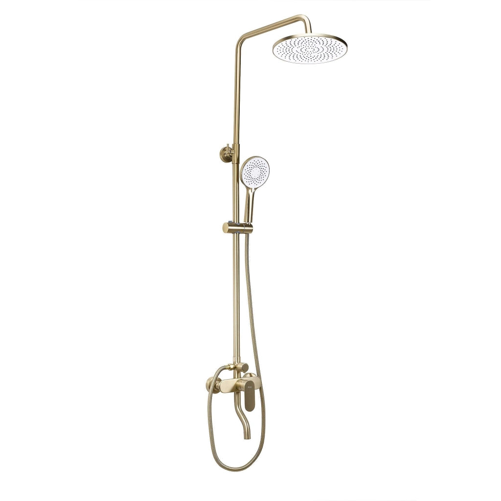 Set Doccia Rea Drop Brush Gold