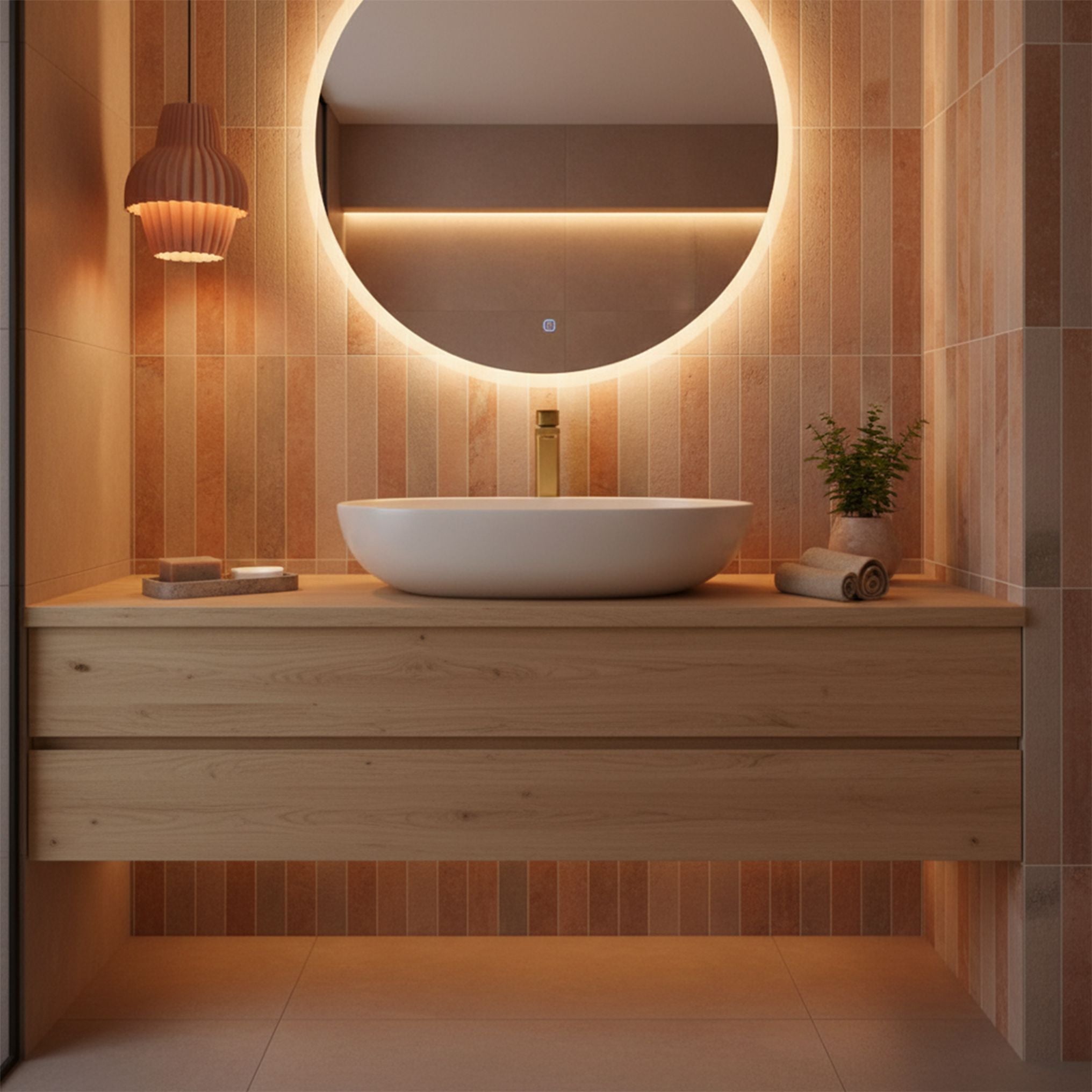 Rubinetto Da Bagno Rea Arlo Brush Gold