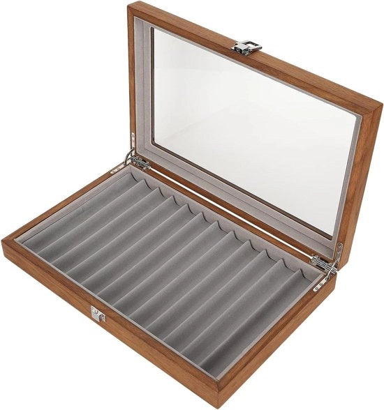 Pen display box per penne per un lungo periodo di tempo - Scatola di presentazione per penne per regalo di vacanza, amore, memoria, amica.