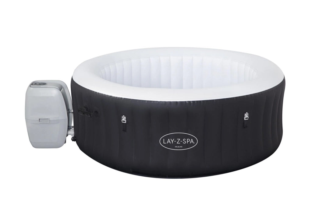 Bestway 60001 vasca idromassaggio e spa 669 L 4 persona(e) Rotondo Nero, Grigio, Bianco