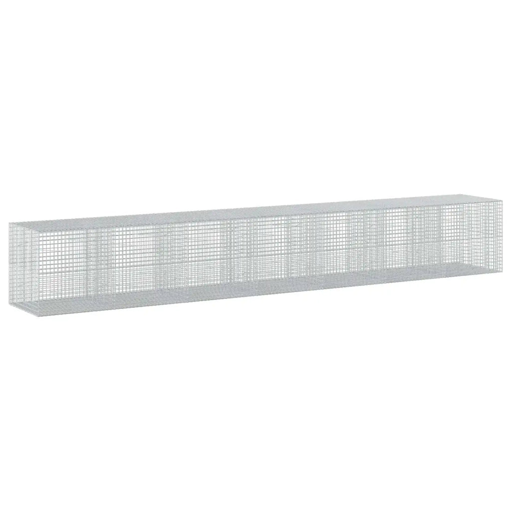 Gabione con filo da 5 mm e rete da 5x5 cm 700x100x100 cm 3464360