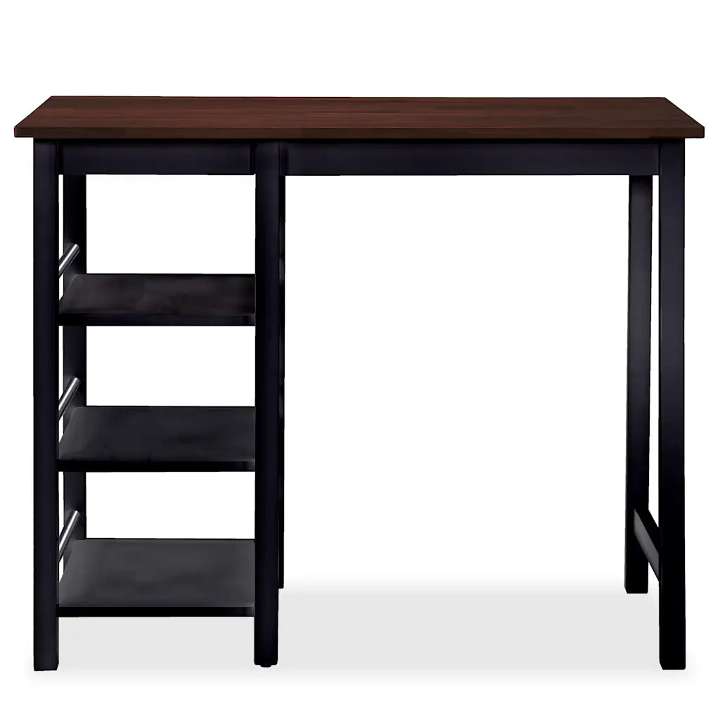 Set da Bar 3 pz in MDF Nero CFW7021774