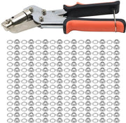Set di Tangenti per Orecchie 300 Orecchie - Tangente per Vela - Acciaio Inossidabile - Stazione di Raccolta Magnetica - Per Vele in Pelle e Vele di Copertura - Diametro Interno 10 mm