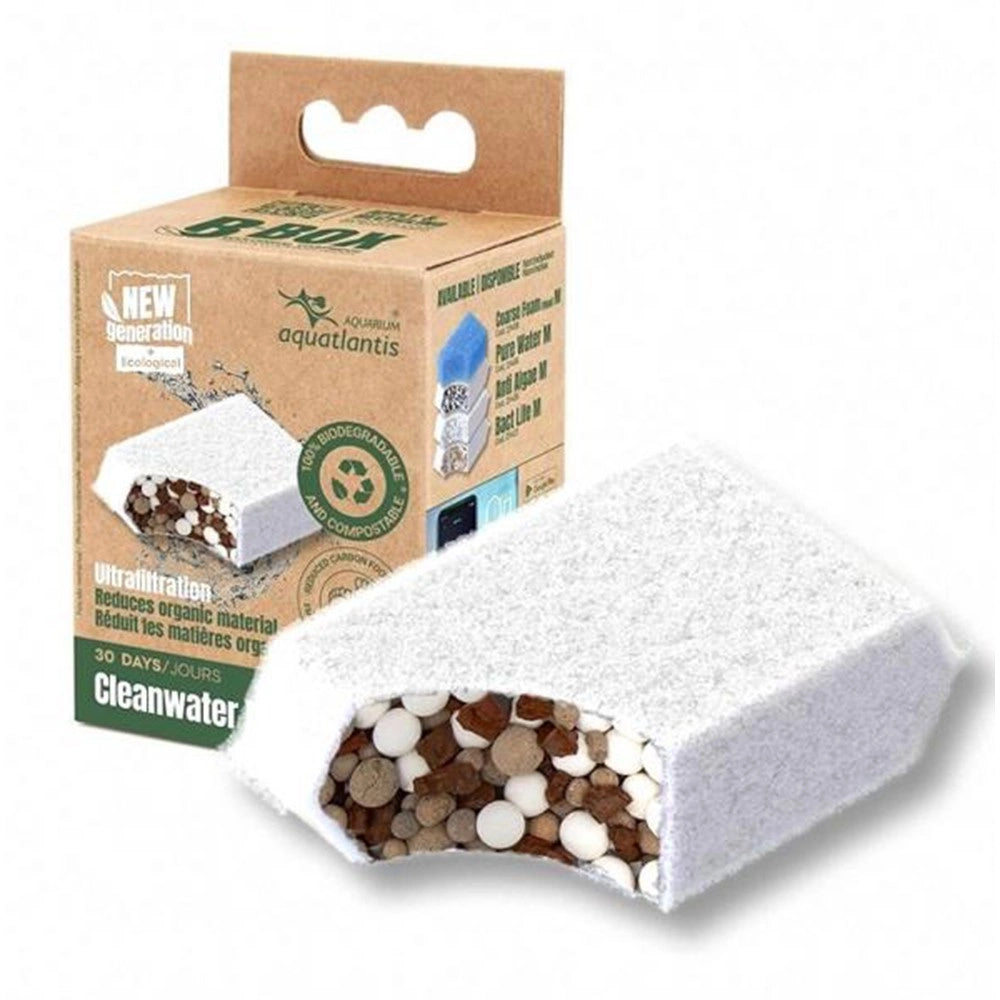 Aquatlantis B-Box Clean Water M - cartuccia chiarificante per filtri interni Mini Biobox 1 e 2
