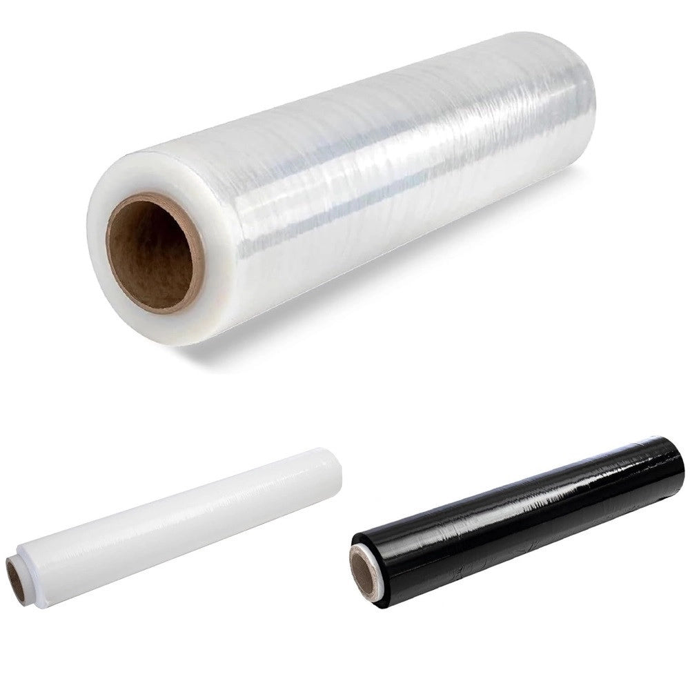 Trade Shop - Pellicola Film Estensibile Protettiva Per Imballaggi Traslochi 23 Micron 50cmx200mt -