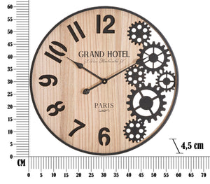 Orologio da Muro Grand Ø 60x4,5 cm in Ferro