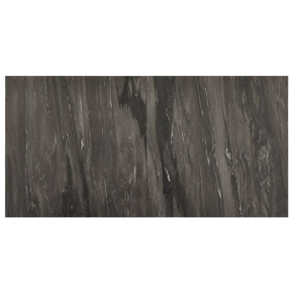 Listoni per Pavimenti Autoadesivi 20pz PVC 1,86 mÂ² Grigio Scuro cod mxl 51864