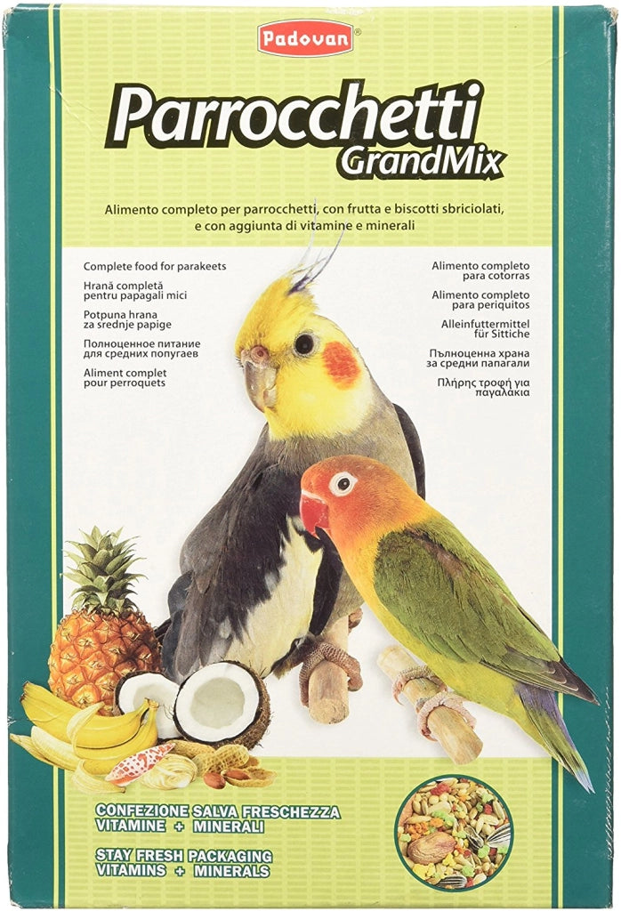 PADOVAN GRANDMIX MANGIME PER PARROCCHETTI 850GR