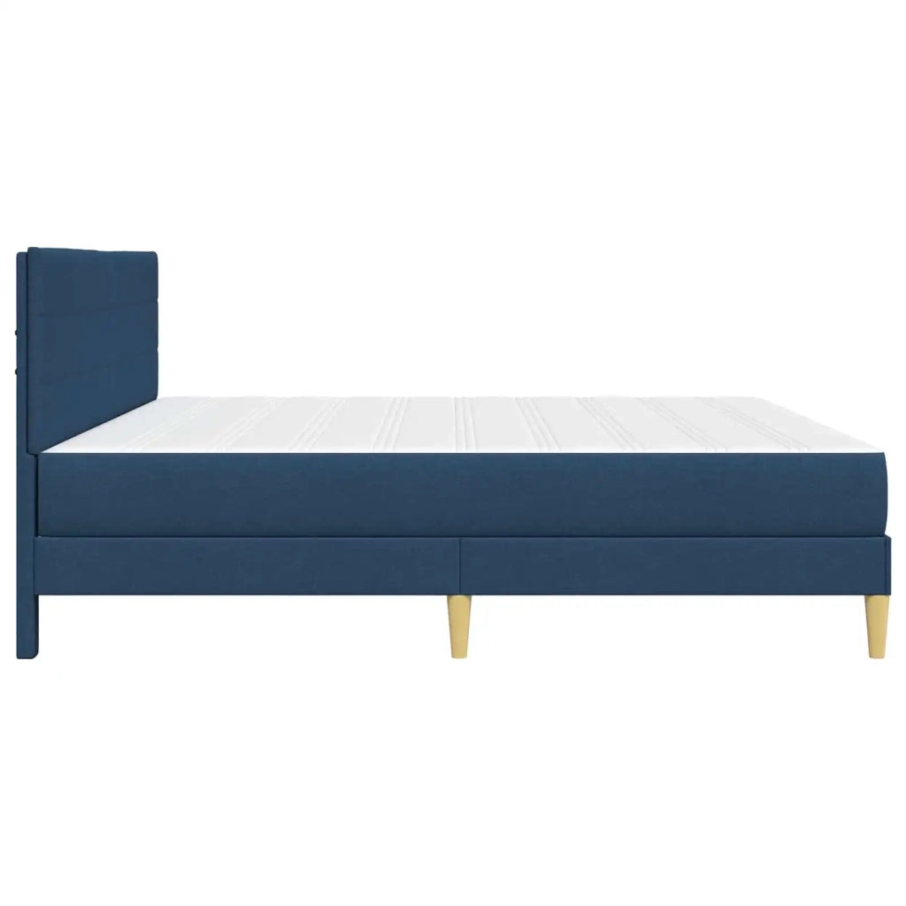 Struttura del letto Blu 200 x 200 cm Poliestere 3414978