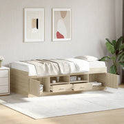 Divano Letto con Cassetti senza Materasso 100x200 cm