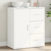 Credenza-Buffet-Armadio da cucina Bianco 60x31x70 cm in Legno Multistrato 875228