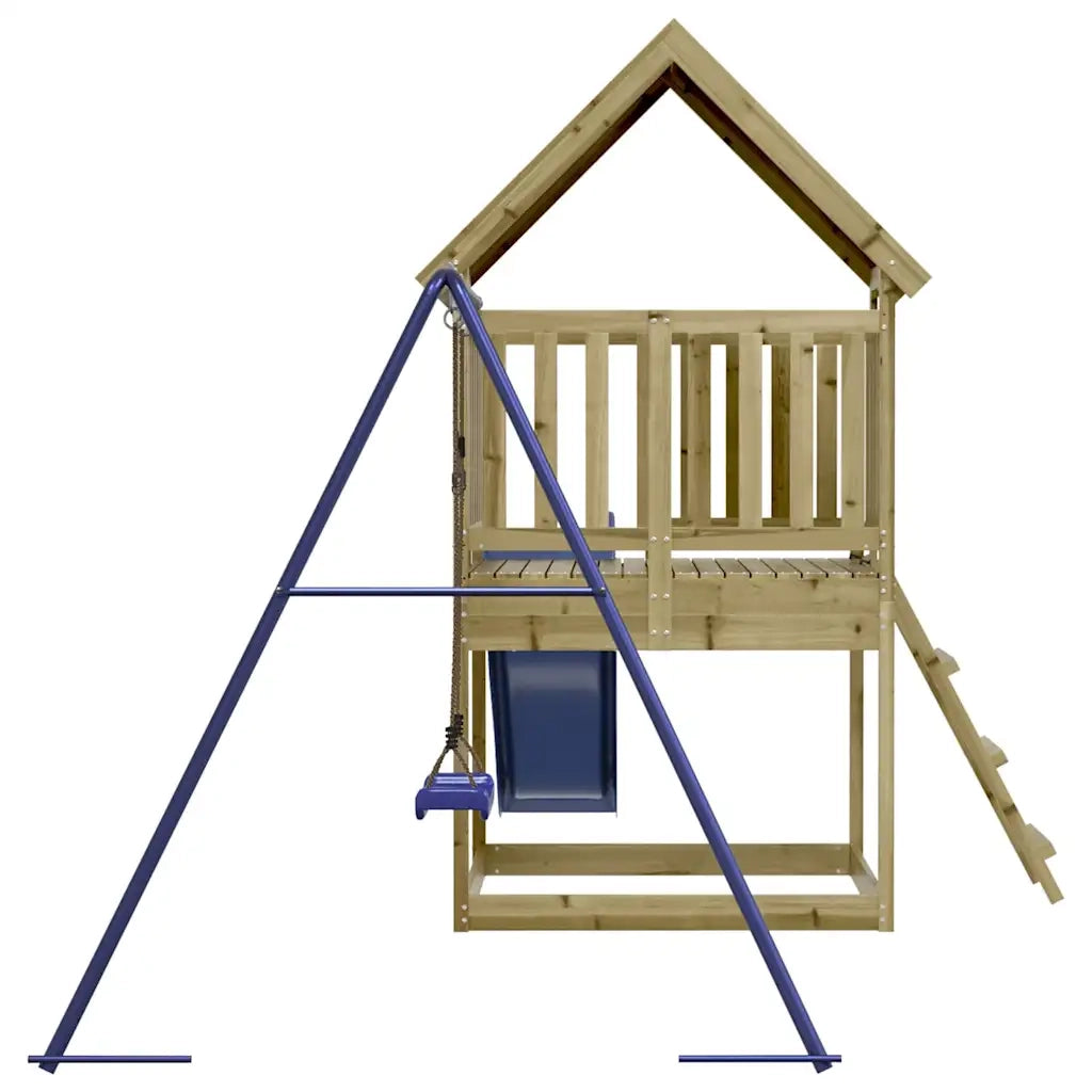 Set da Gioco da Esterno in Legno di Pino Impregnato 3279207
