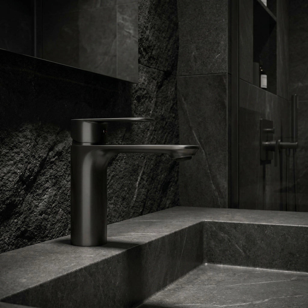 Rubinetto Da Lavabo Rea Drop Titan Low