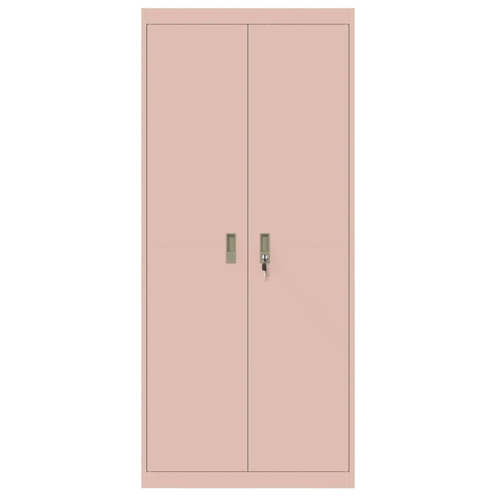 Armadio Rosa 80 x 40 x 180 cm Acciaio