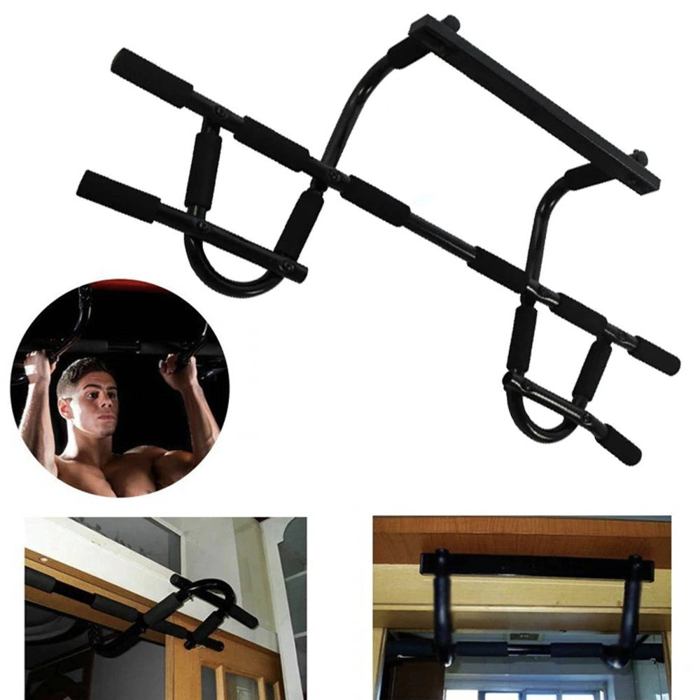 Trade Shop - Barra Multifunzione Torsioni Trazioni Palestra Fitness Addominali Petto Sit-ups -