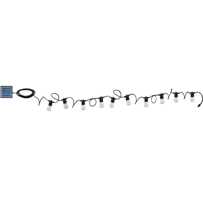 Ghirlanda solare - Rio Color - 5 m - Nero