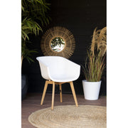 Set di 2 sedie AMALIA Eucalyptus HARTMAN â€“ Bianco