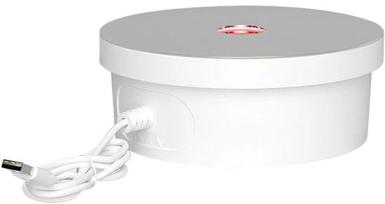 Display LED girevole per oggetti decorativi e gioielli
