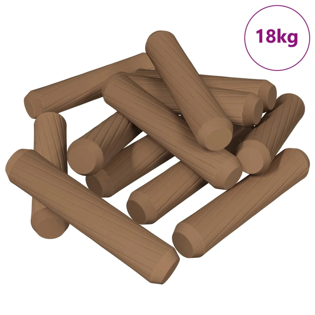 Dowel in legno 18000 pcs Marrone Legno massello 864369