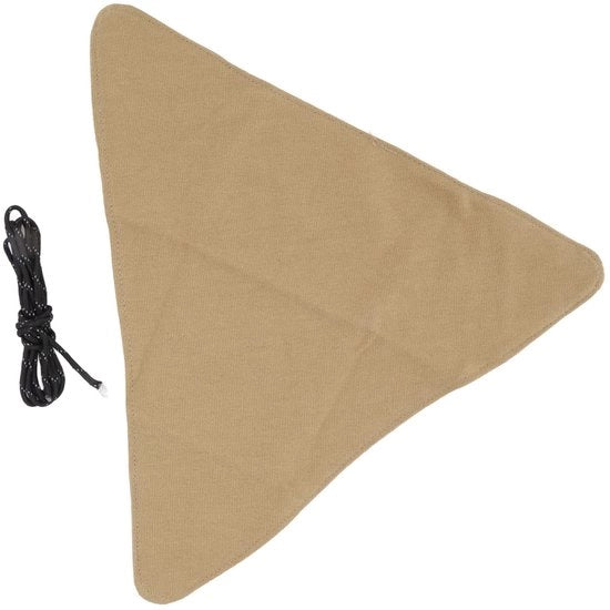 Camping Kruk Ergonomica - Triangolare - Ripiegabile - Resistente ai graffi - Materiale in Canapa - Portatile - Sedia da Campeggio