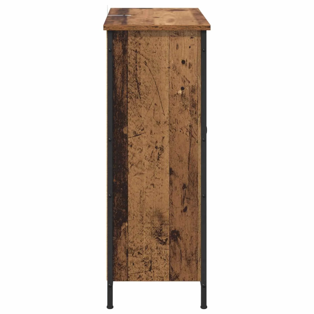 Credenza | Madia | Buffet da pranzo | Armadio da pranzo Legno vecchio 70 x 30 x 80 cm Legno multistrato