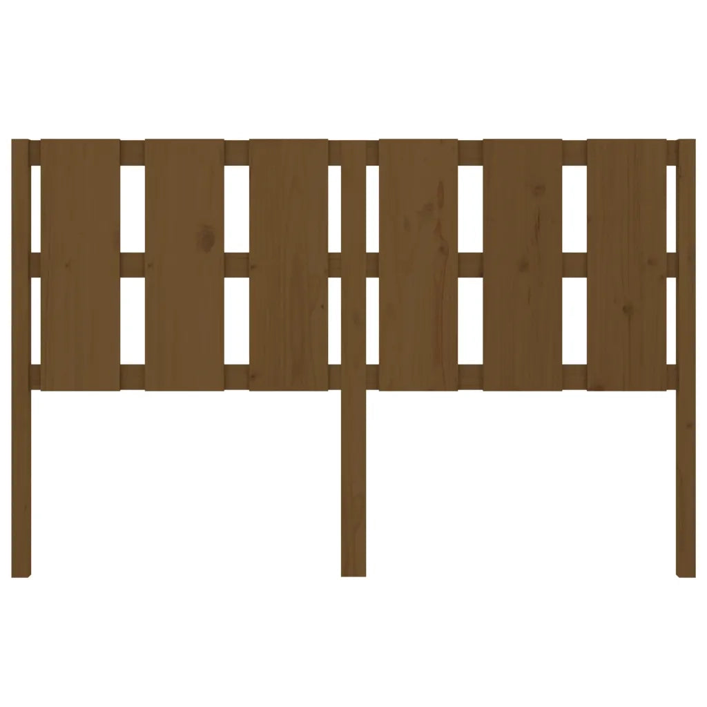Testiera per Letto ambra 155,5x4x100 cm Legno Massello di Pino 817998