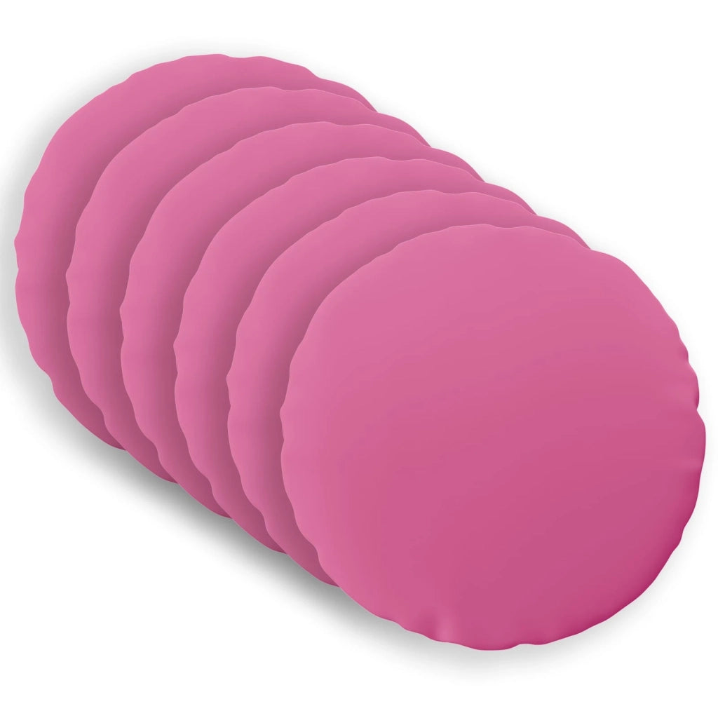 Federa 6 pcs HEERLEN Rosa Ø 50 cm Poliestere 922688