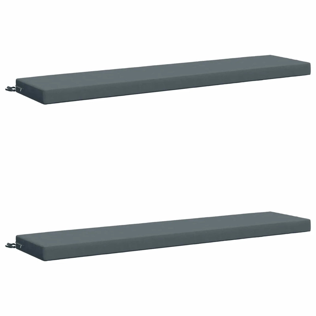 Cuscini per Panchina a 2 Pezzi SOEST 2 pz 100% Poliestere Blu 949961