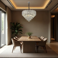 Lampada Cristal G051-cp 50cm Chrome