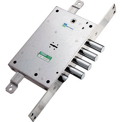 SERRATURA METALLO INFILARE 52771 MOTTURA  DM M4 TRIPL+SCR IP.MM 28 E.MM 63 DX/SX