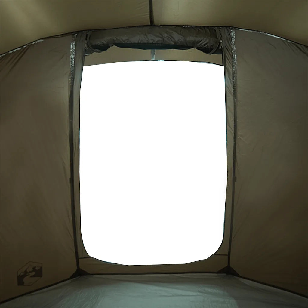 vidaXL Tenda da Pesca per 4 Persone Marrone Impermeabile