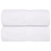 Asciugamani Ospiti 2 pz Bianco 30x50 cm 360 g/mÂ² 100% Cotone