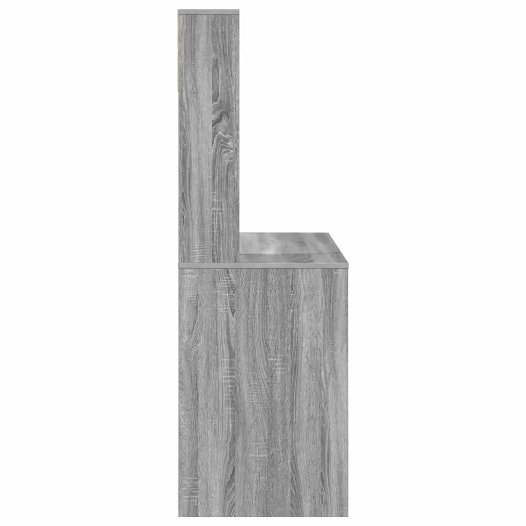 Scrivania Grigio Sonoma 91 x 50 x 149 cm Legno ingegnerizzato 869263