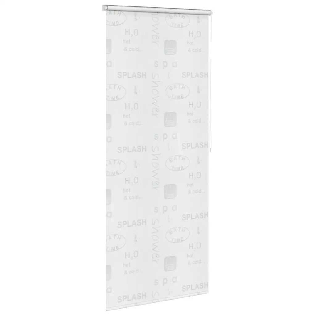 Tenda a Rullo per Doccia 100x240 cm Schizzi 142872